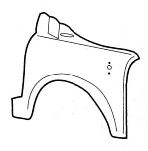 PARTSCOLLECTOR  Car body code 832 compatible with: FIAT 500