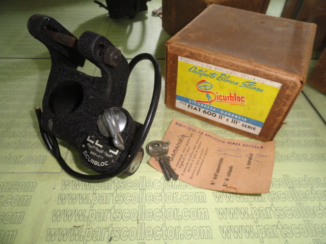 SICURBLOCK  Steering and Wheels code 1745 compatible with: FIAT 600