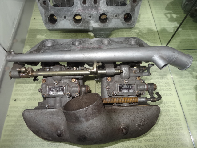 WEBER 40 DCO Fuel system - Exhaust code 2355 compatible with: ALFA ROMEO GIULIETTA SPRINT 750/101, WEBER WEBER
