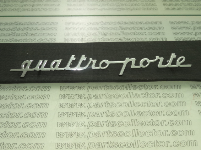 MASERATI MA 5 Car body code 5124 compatible with: MASERATI QUATTROPORTE AM107