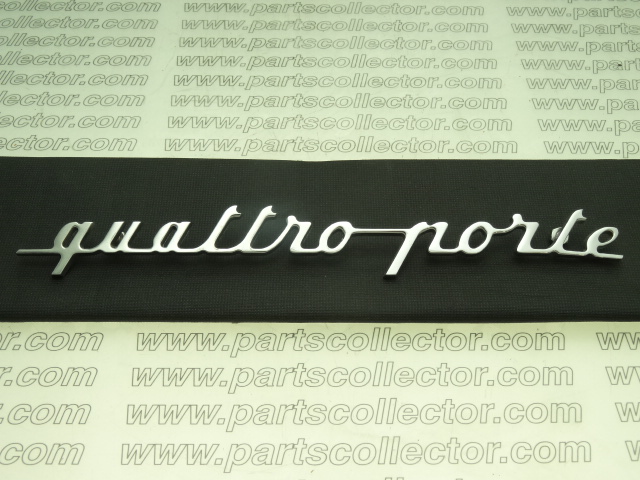MASERATI MA/5 Body code 5255 compatible with: MASERATI QUATTROPORTE AM107