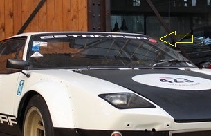 DETOMASO  Car body code 5262 compatible with: DE TOMASO MANGUSTA, DE TOMASO PANTERA