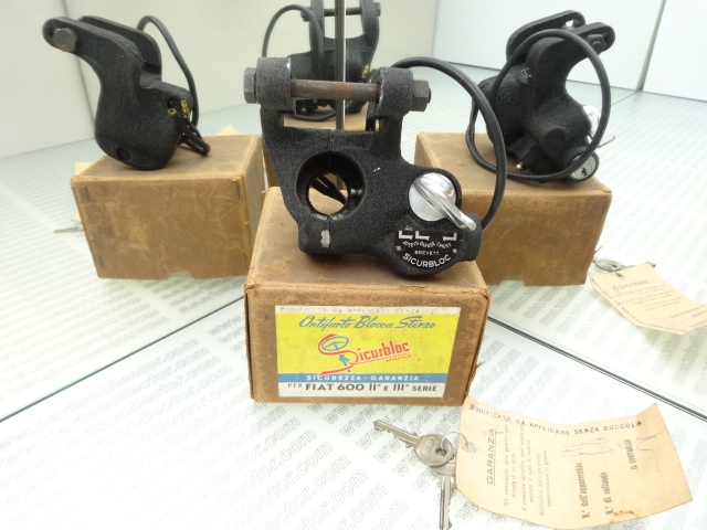 SICURBLOC  Steering and Wheels code 2896 compatible with: FIAT 600