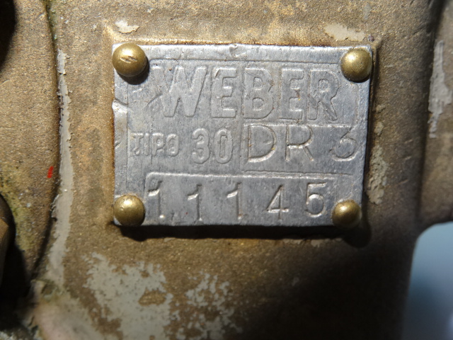 WEBER 30 DR3 Fuel system - Exhaust code 2922 compatible with: WEBER WEBER - additional view
