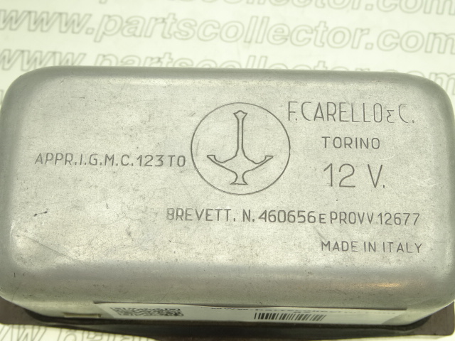 Carello IACIF/20.580.000 Electrical system code 87 compatible with: ALFA ROMEO 1900, CARELLO CARELLO, LANCIA AURELIA - additional view