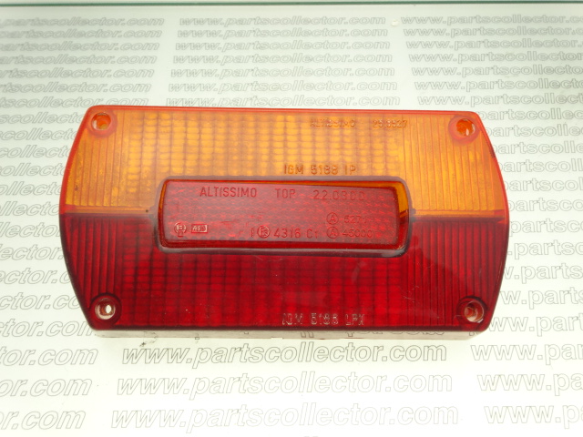 ALTISSIMO  Lighting system code 3855 compatible with: ALFA ROMEO 1300-1600-1750-2000 GT /BERTONE, ALFA ROMEO GTA BERTONE, ALTISSIMO ALTISSIMO