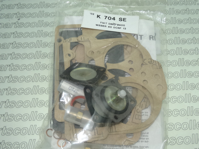 WEBER 40 DCNF / K 704 SE Fuel system - Exhaust code 4473 compatible with: FIAT DINO 2400, WEBER WEBER