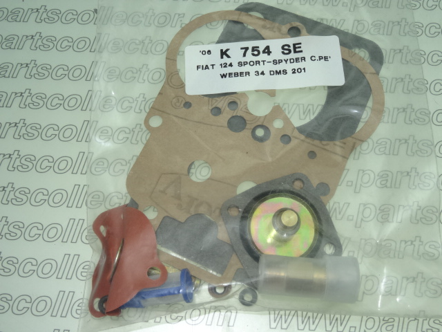 WEBER 34 DMS / K 754 SE Fuel system - Exhaust code 4475 compatible with: FIAT 124, WEBER WEBER