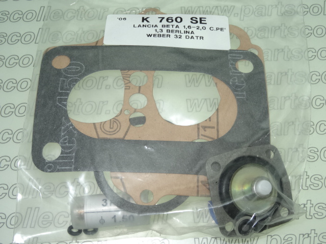 WEBER 32 DATR / K 760 SE Fuel system - Exhaust code 4476 compatible with: LANCIA BETA, WEBER WEBER
