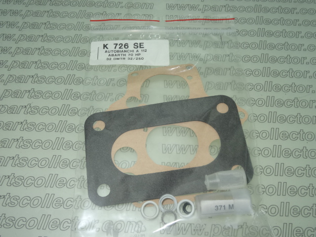 WEBER 32 DMTR / K 726 SE Fuel system - Exhaust code 4478 compatible with: AUTOBIANCHI A112, FIAT X1/9, WEBER WEBER