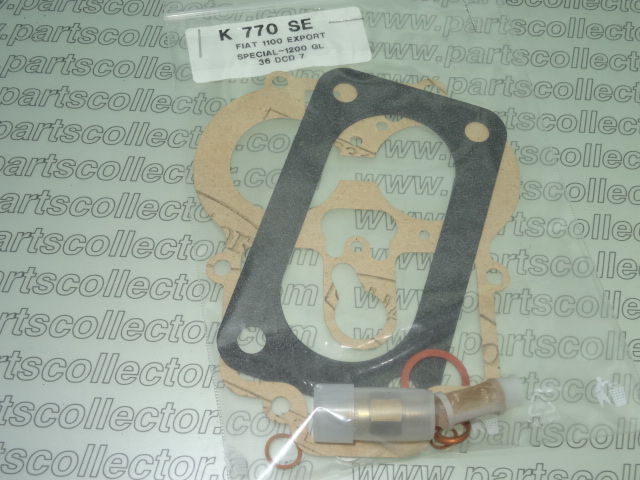 WEBER 36 DCD / K 770 SE Fuel system - Exhaust code 4488 compatible with: FIAT 1100, WEBER WEBER