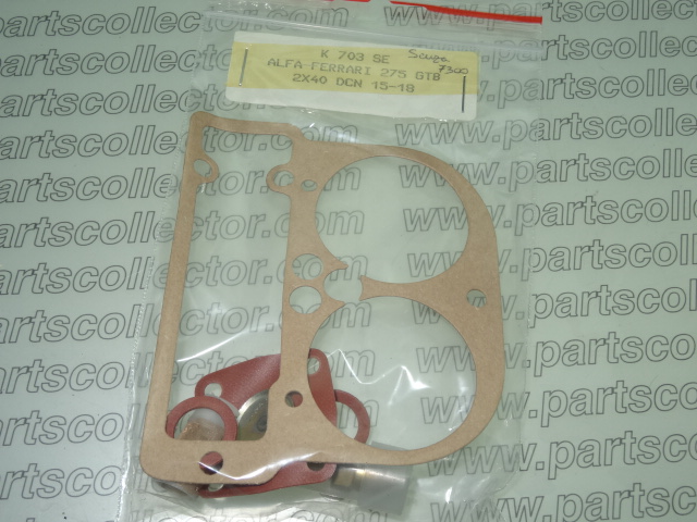 WEBER 40 DCN / K 703 SE Fuel system - Exhaust code 4490 compatible with: FERRARI 275 GTB 2, WEBER WEBER