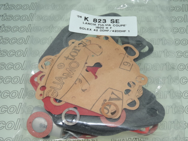 SOLEX 42 DDHF / K 823 SE Fuel system - Exhaust code 4499 compatible with: LANCIA FULVIA 1600 HF, SOLEX SOLEX