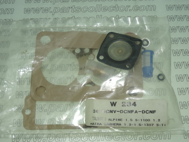 WEBER 36 DCNV / W 234 Fuel system - Exhaust code 4511 compatible with: WEBER WEBER