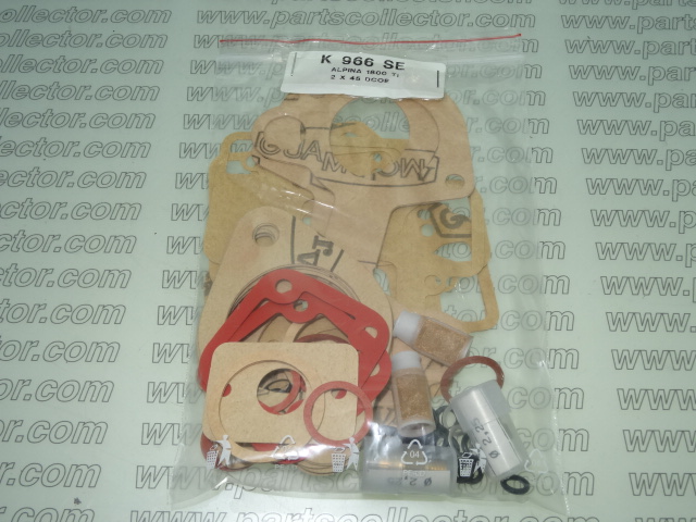 WEBER 45 DCOE / K 966 SE Fuel system - Exhaust code 4553 compatible with: ALFA ROMEO 1300-1600-1750-2000 GT /BERTONE, BMW ALPINA 1800 TI, WEBER WEBER
