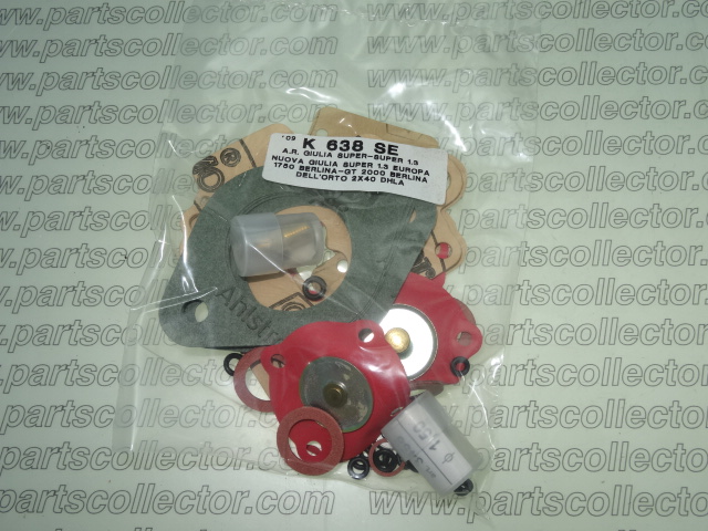DELLORTO 40 DHLA / K 638 SE Fuel system - Exhaust code 4448 compatible with: ALFA ROMEO 1750-2000 BN / 105, ALFA ROMEO 2000 BN 102, ALFA ROMEO GIULIA SUPER  105