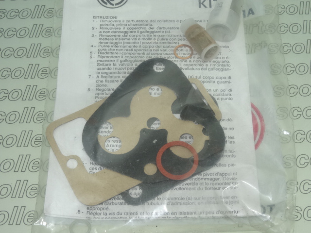 WEBER 26 DC10 / K 400 SE Fuel system - Exhaust code 4450 compatible with: FIAT 500