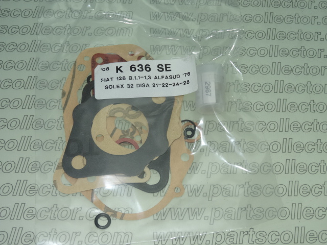 SOLEX 32 DISA / K 636 SE Fuel system - Exhaust code 4453 compatible with: ALFA ROMEO ALFASUD, FIAT 128
