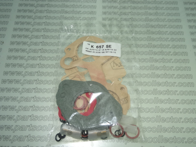 WEBER 40 DCOE /K 657 SE Fuel system - Exhaust code 4457 compatible with: ALFA ROMEO ALFETTA 116, WEBER WEBER