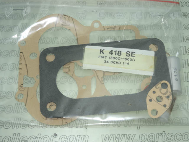 WEBER 34 DCHD / K 418 SE Fuel system - Exhaust code 4461 compatible with: FIAT 1300, FIAT 1500C, WEBER WEBER
