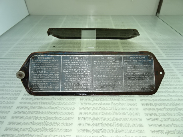 LANCIA 38-77129 Car body code 5624 compatible with: LANCIA APRILIA