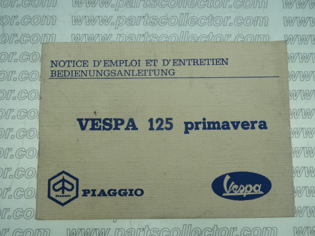 PIAGGIO 91903 Accessories  - Automobilia code 7333 compatible with: PIAGGIO VESPA 125 PRIMAVERA