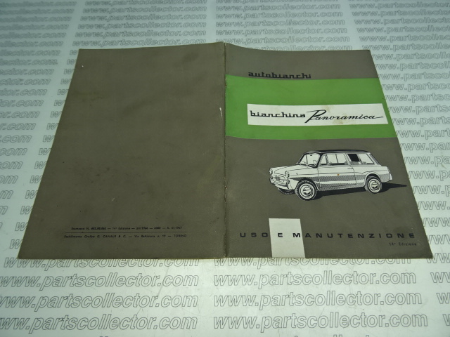 AUTOBIANCHI  Accessories  - Automobilia code 7409 compatible with: AUTOBIANCHI BIANCHINA - detail view