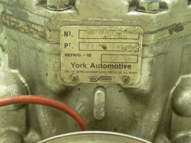 YORK AUTOMOTIVE 41766 Electrical system code 5735 compatible with: YORK AUTOMOTIVE YORK AUTOMOTIVE - additional view