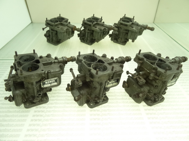 WEBER 40 DCZ 6 Fuel system - Exhaust code 5747 compatible with: FERRARI 330, FERRARI 330 GTC, WEBER WEBER