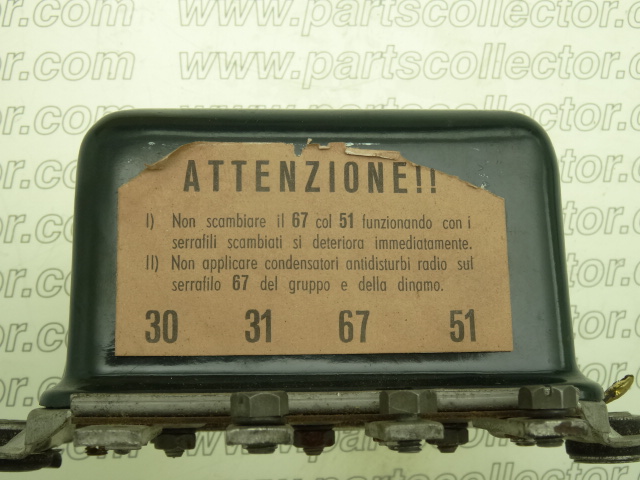 MAGNETI MARELLI GR 180/12 - A3 Electrical system code 5770 compatible with: FIAT 508, FIAT TOPOLINO, MAGNETI MARELLI MAGNETI MARELLI - detail view