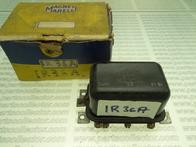 MAGNETI MARELLI IR36A Electrical system code 5784 compatible with: LANCIA FLAMINIA, MAGNETI MARELLI MAGNETI MARELLI
