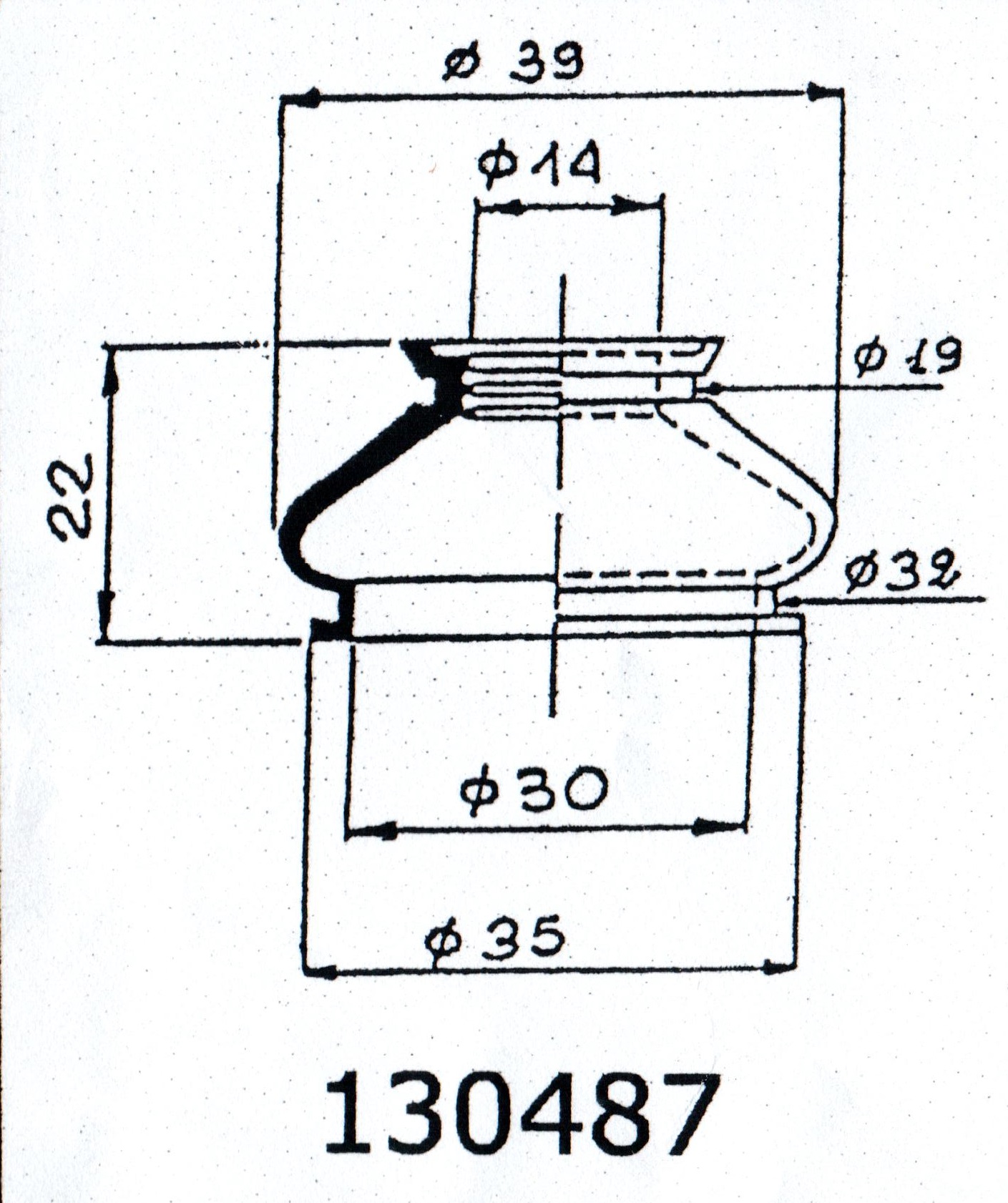 PARTSCOLLECTOR 130487 Suspension code 6296