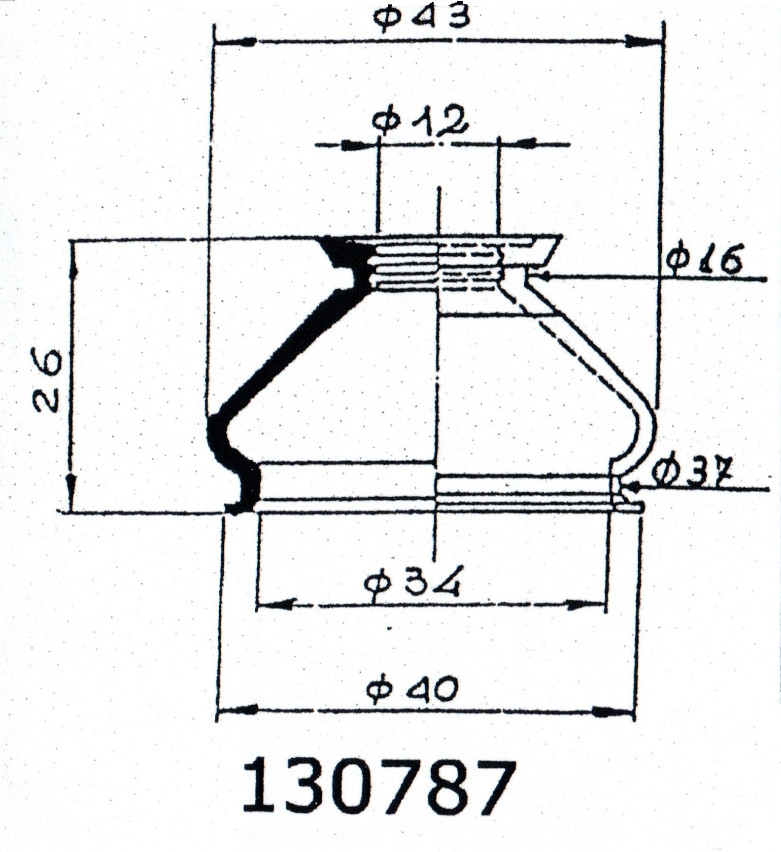 PARTSCOLLECTOR 130787 Suspension code 6299