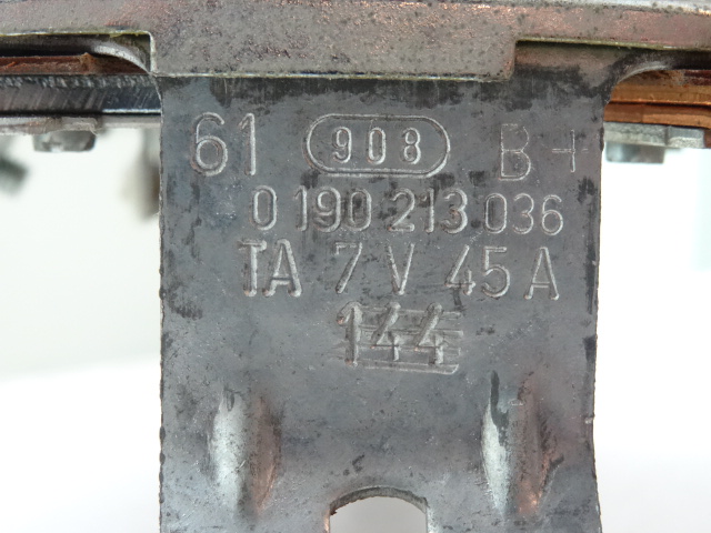 BOSCH 190213036 Electrical system code 6955 compatible with: BOSCH BOSCH, VOLKSWAGEN 1200 - additional view