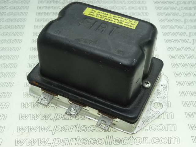 FIAT 4062890 Electrical system code 6958 compatible with: FIAT 124, FIAT 1300, FIAT 1500, FIAT 2100, FIAT 2300, FIAT CAMPAGNOLA