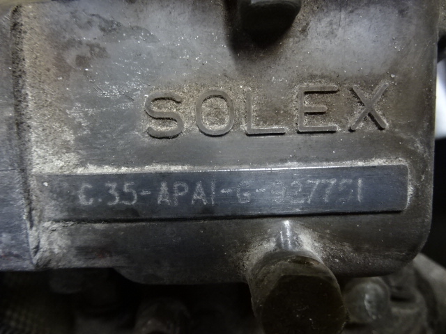 SOLEX G 35 APAI-G Fuel system - Exhaust code 7589 compatible with: ALFA ROMEO 1900, SOLEX SOLEX - detail view