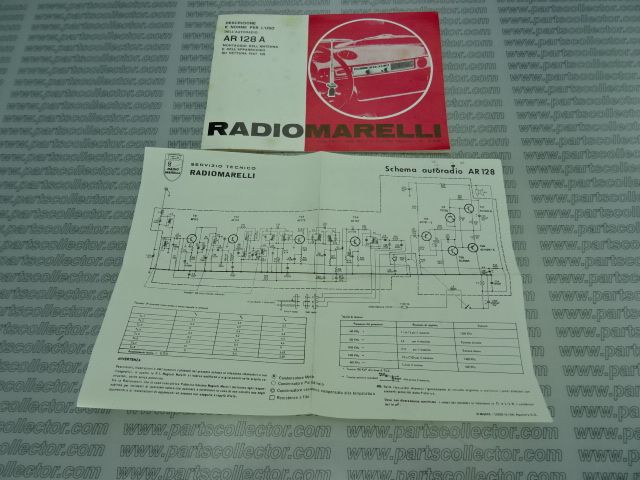 MAGNETI MARELLI AR 128 A Electrical system code 7962 compatible with: FIAT 128, MAGNETI MARELLI MAGNETI MARELLI - detail view