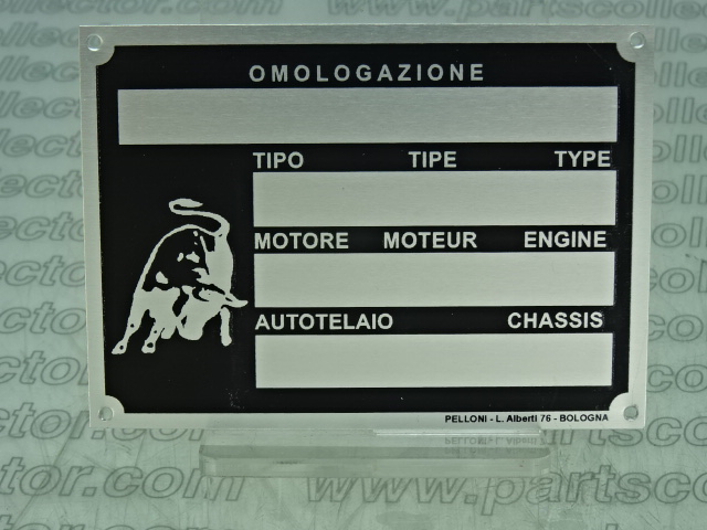 LAMBORGHINI  Car body code 8226 compatible with: LAMBORGHINI 400GT, LAMBORGHINI COUNTACH, LAMBORGHINI ESPADA, LAMBORGHINI MIURA
