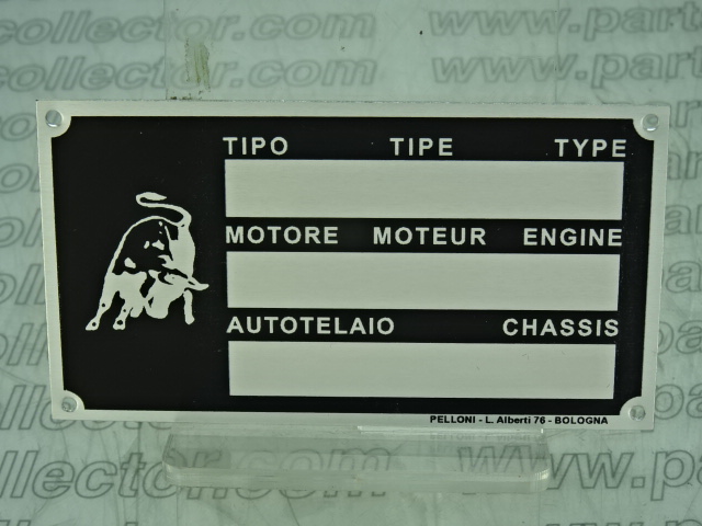 LAMBORGHINI  Car body code 8227 compatible with: LAMBORGHINI 350GT, LAMBORGHINI COUNTACH, LAMBORGHINI ESPADA, LAMBORGHINI ISLERO, LAMBORGHINI MIURA