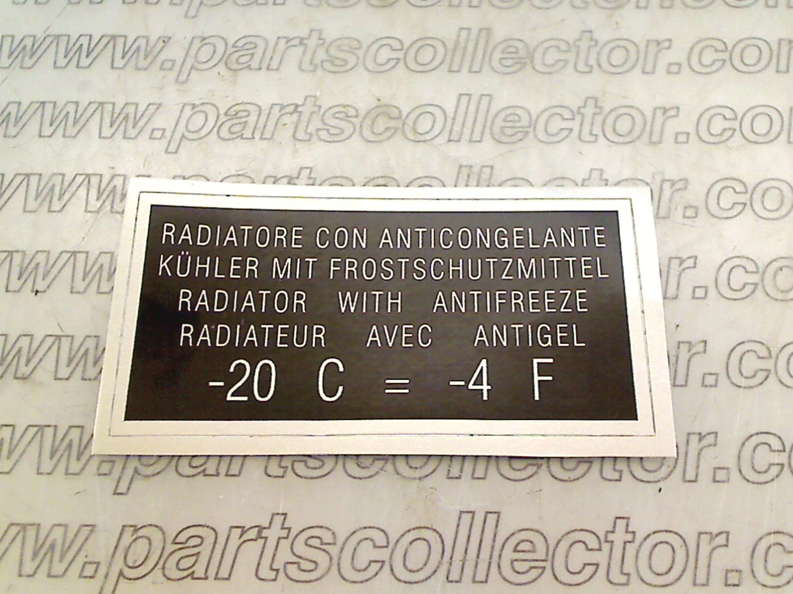 FERRARI  Accessories  - Automobilia code 12570 compatible with: FERRARI 250, FERRARI 275 GTB 2, FERRARI 275 GTB 4, FERRARI 275 GTS, FERRARI 330, FERRARI 365 GT 2+2, FERRARI 365 GT4 BB, FERRARI 365 GTC4 , FERRARI 400, FERRARI 412