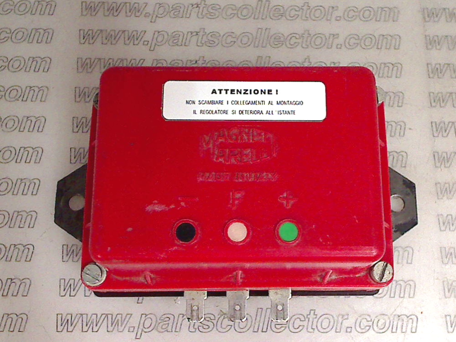 MAGNETI MARELLI RTT101C Electrical system code 19291 compatible with: FERRARI 275 GTB 2, FERRARI 275 GTB 4, FERRARI 275 GTS, FERRARI 330 GT, FERRARI 365 GT 2+2, FERRARI 365 GT4 2+2, FERRARI 365 GT4 BB, FERRARI 365 GTB4 DAYTONA, FERRARI 365 GTC, MAGNETI MARELLI MAGNETI MARELLI