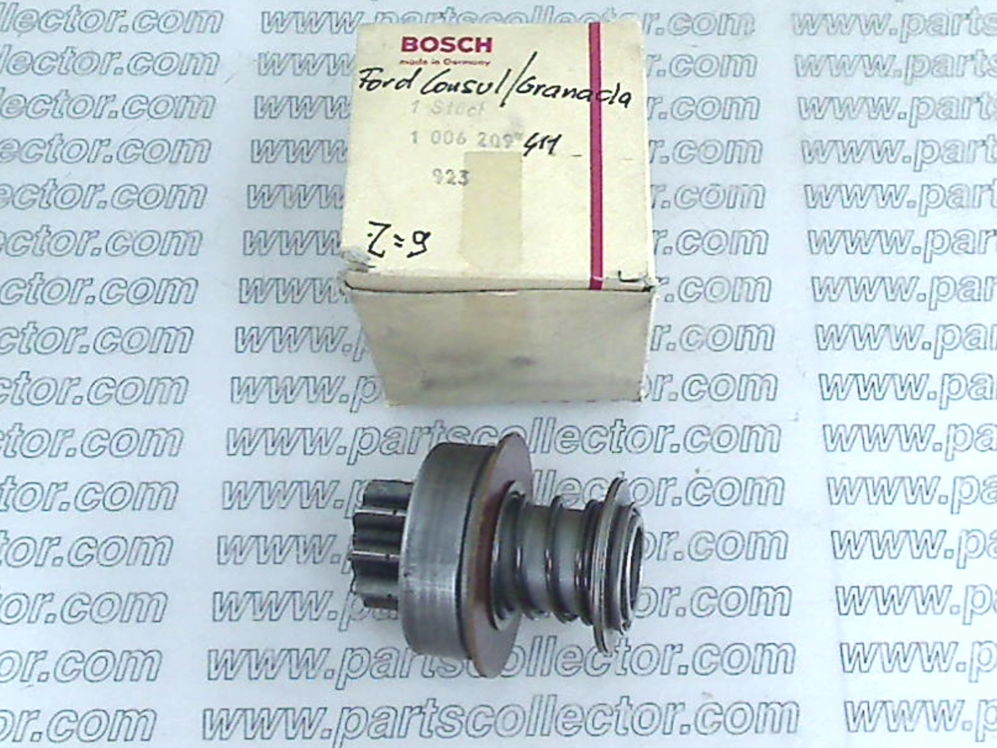 BOSCH 1006209411 Electrical system code 18744 compatible with: BOSCH BOSCH