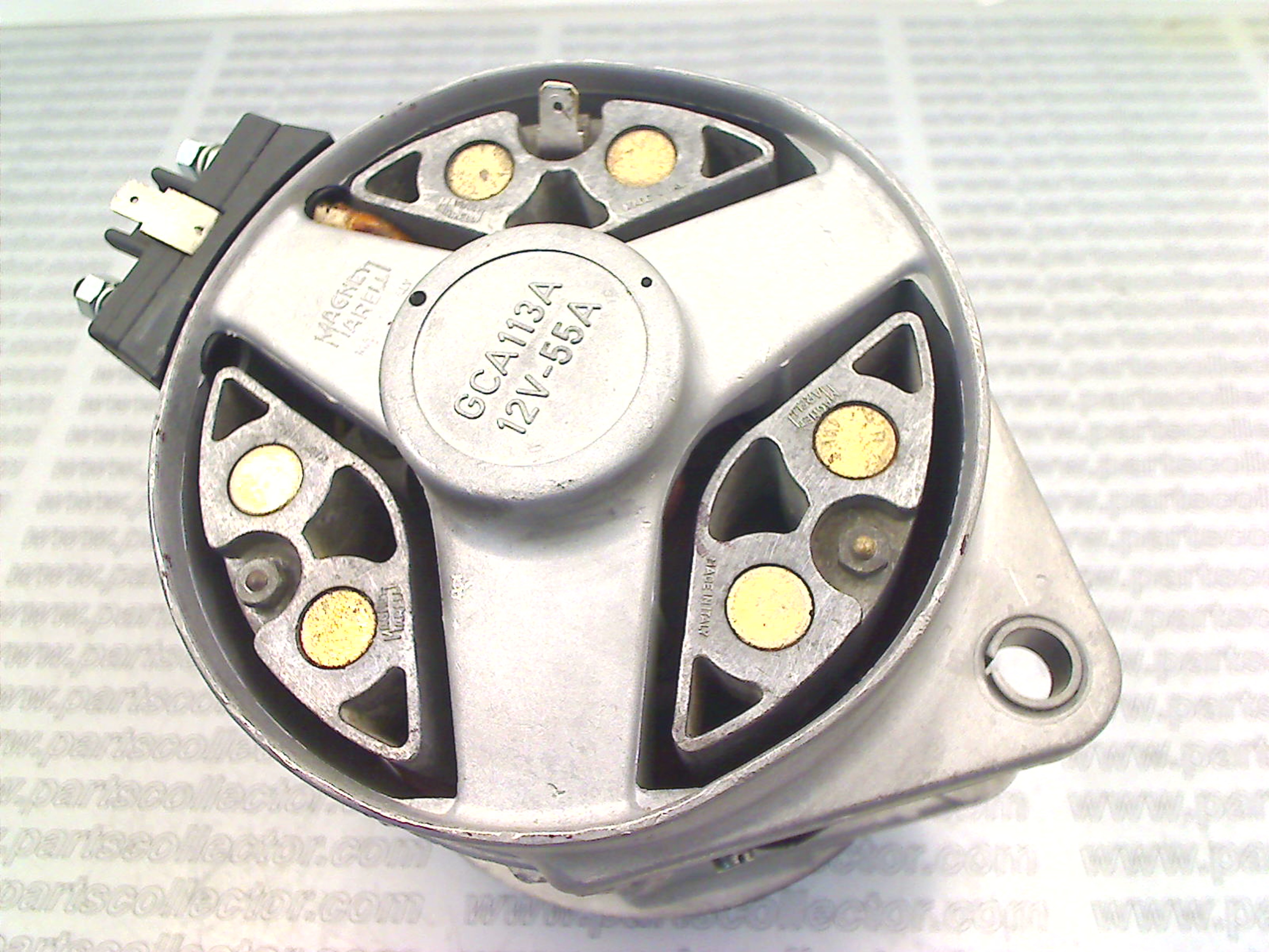 MAGNETI MARELLI GCA113A - 105406 Electrical system code 16798 compatible with: FERRARI 275 GTB 2, FERRARI 275 GTS, FERRARI 330 GT 2+2, FERRARI 330 GTC, FERRARI 365 GT 2+2, FERRARI 365 GT4 BB, FERRARI 365 GTB4 DAYTONA, MAGNETI MARELLI MAGNETI MARELLI - detail view