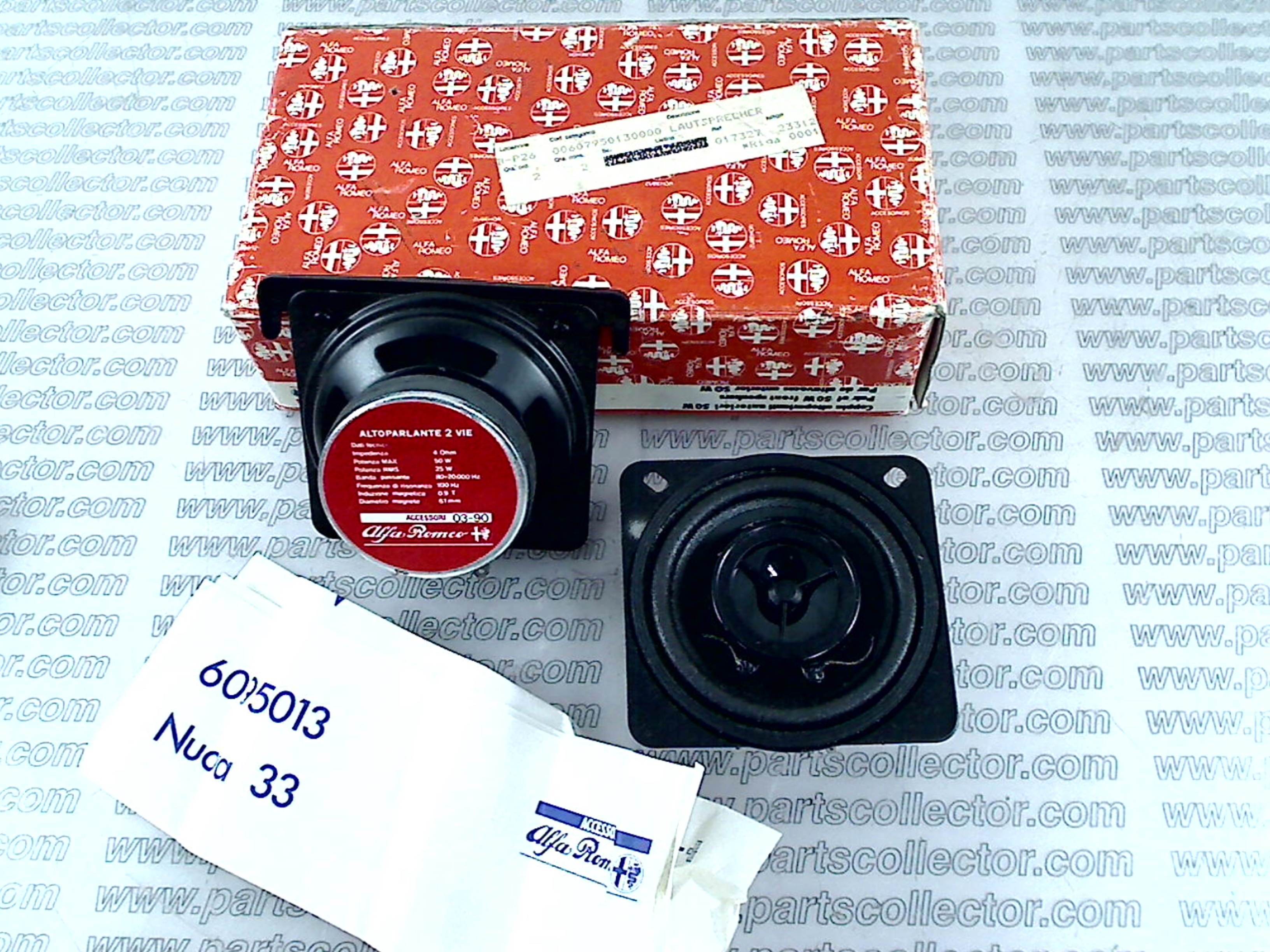 ALFA ROMEO 60795013 Electrical system code 18905 compatible with: ALFA ROMEO 33