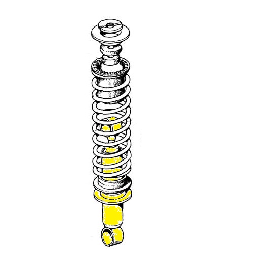 KONI - FERRARI 110921 - 103268 Suspension code 16819 compatible with: FERRARI 365 GT4 BB, FERRARI 512BB, FERRARI 512BBi