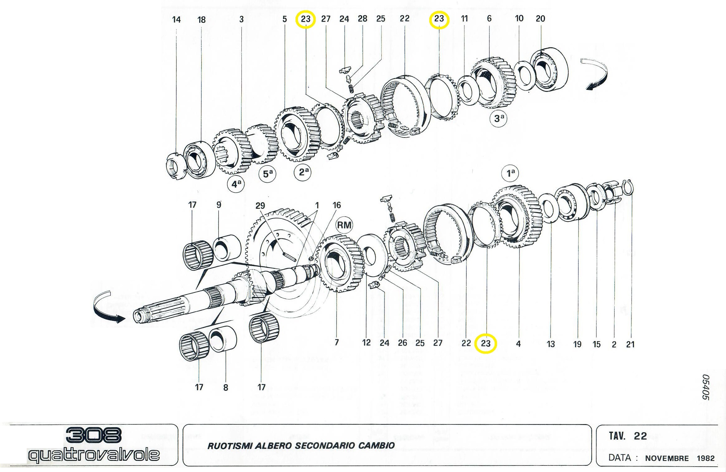 FERRARI 106040 Transmission code 14805 compatible with: FERRARI 208, FERRARI 208 TURBO, FERRARI 308, FERRARI 308 4V, FERRARI 308 GT4, FERRARI 308 GTB GTS, FERRARI 328, FERRARI 348, FERRARI 365 GT4 BB, FERRARI 512BB, FERRARI 512BBi, FERRARI 512M, FERRARI 512TR, FERRARI MONDIAL, FERRARI MONDIAL T, FERRARI TESTAROSSA - detail view