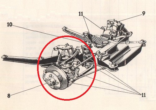 LANCIA  Suspension code 17575 compatible with: LANCIA FLAMINIA, LANCIA FLAMINIA ZAGATO