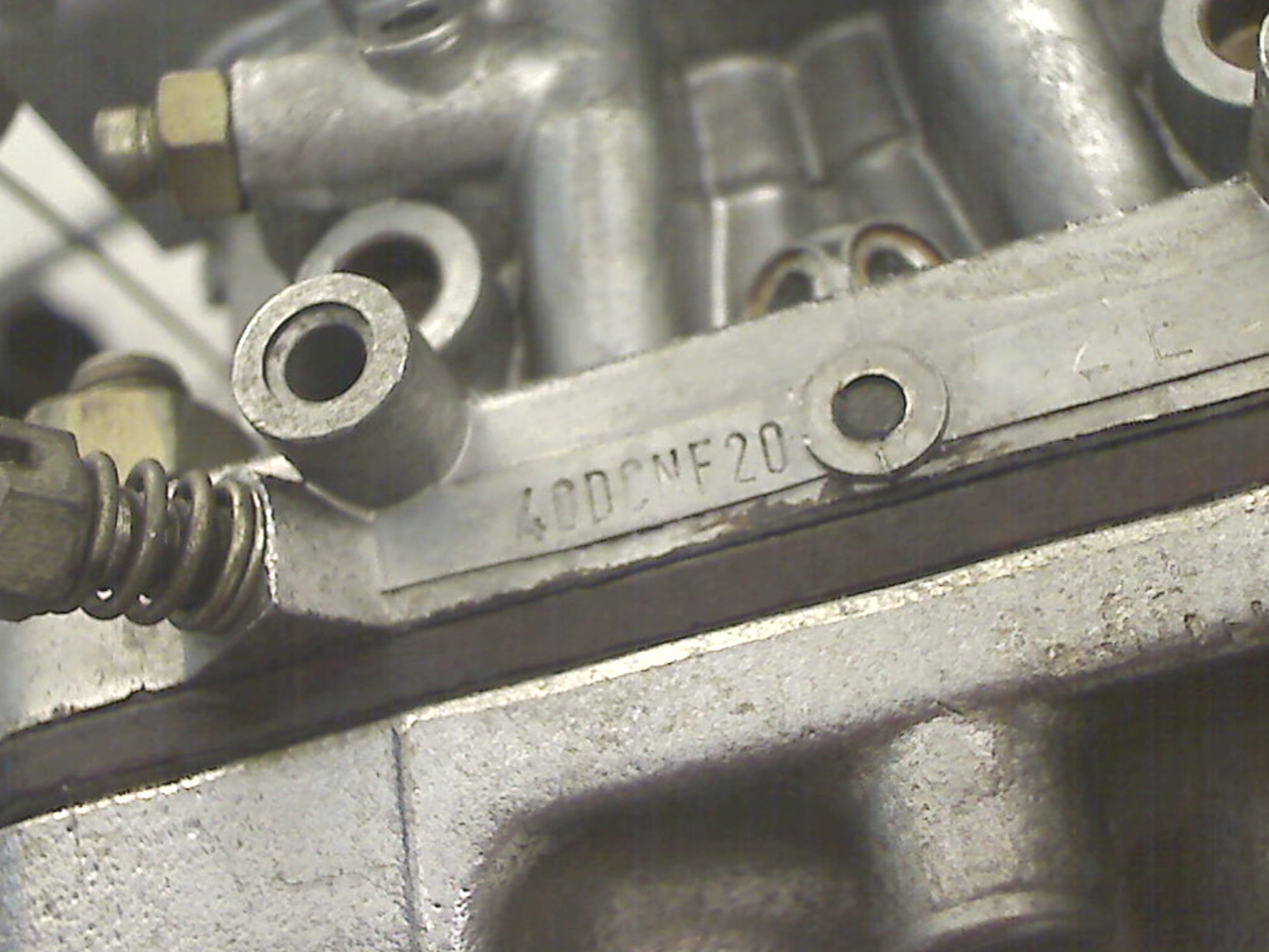 WEBER 9181842  95180006  9181785 Fuel system - Exhaust code 17655 compatible with: FERRARI 246 DINO - detail view