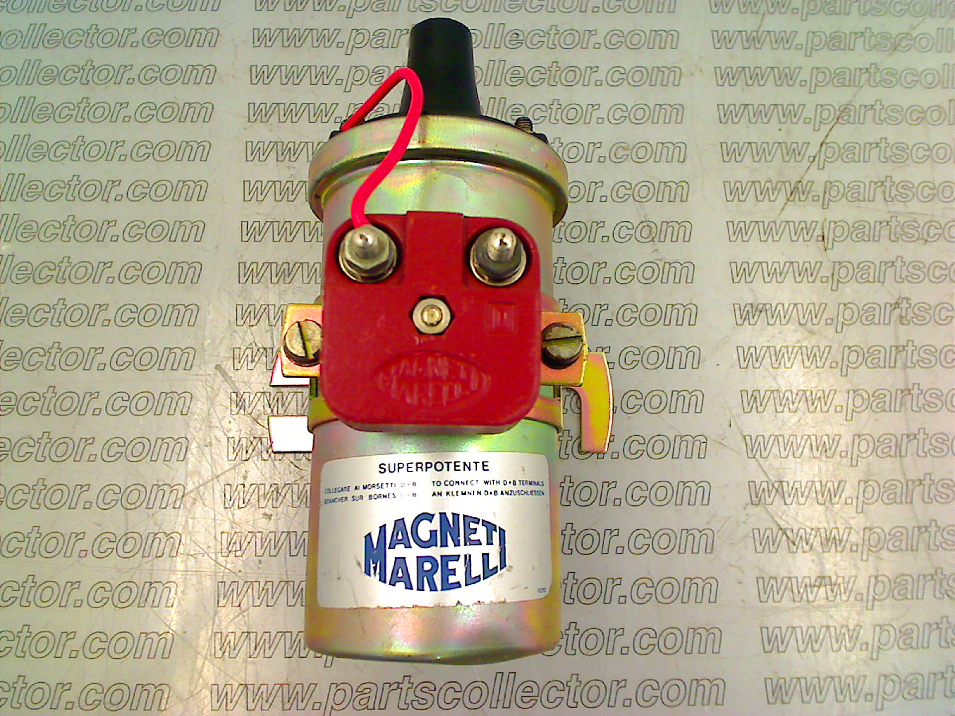 MAGNETI MARELLI 29321 - 100262 - 109584 Ignition code 1369 compatible with: FERRARI 208 GT4, FERRARI 246 DINO, FERRARI 250, FERRARI 275 GTB 2, FERRARI 275 GTS, FERRARI 308 GT4, FERRARI 308 GTB GTS, FERRARI 365 GT 2+2, FERRARI 365 GT4 2+2, FERRARI 365 GTB4 DAYTONA, FERRARI 365 GTC4 , FERRARI 400, LAMBORGHINI LAMBORGHINI, LANCIA LANCIA, MAGNETI MARELLI MAGNETI MARELLI, MASERATI MASERATI
