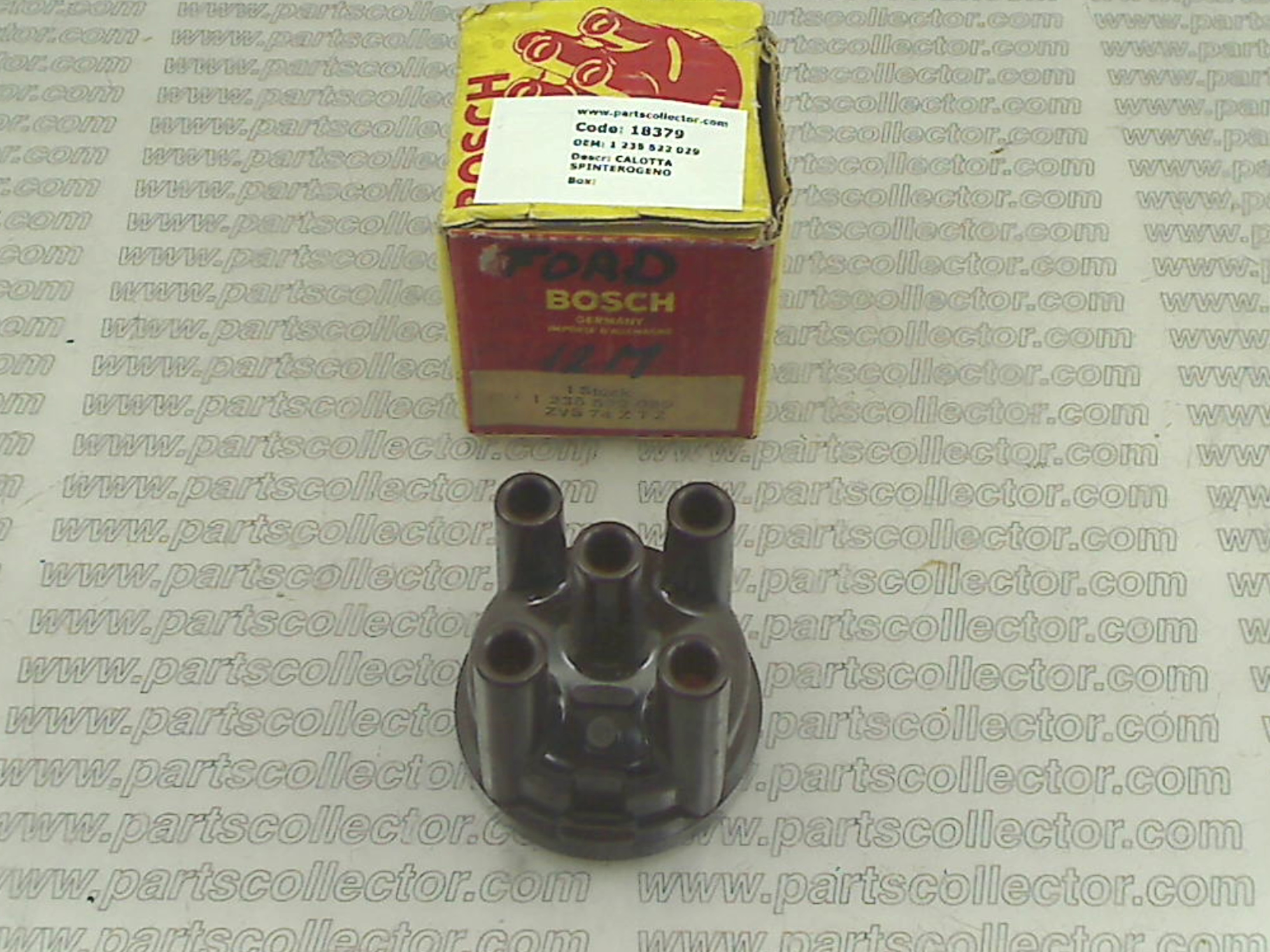 BOSCH 1 235 522 029 Ignition code 18379 compatible with: BOSCH BOSCH